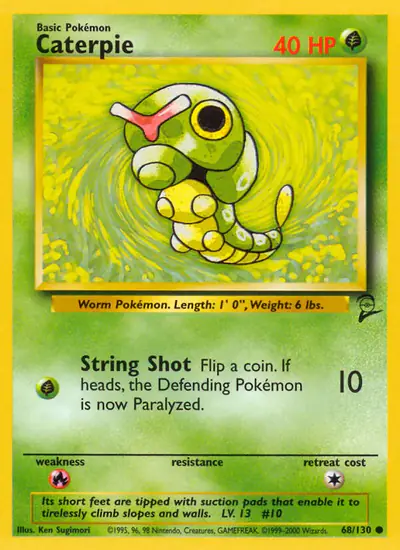 Image de la carte Pokemon Chenipan 68/130