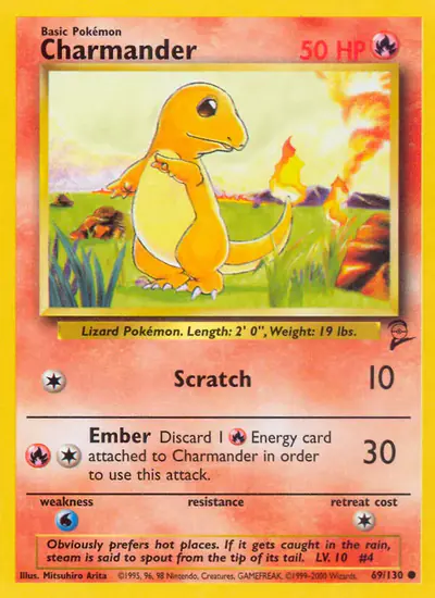 Image de la carte Pokemon Charmander 69/130