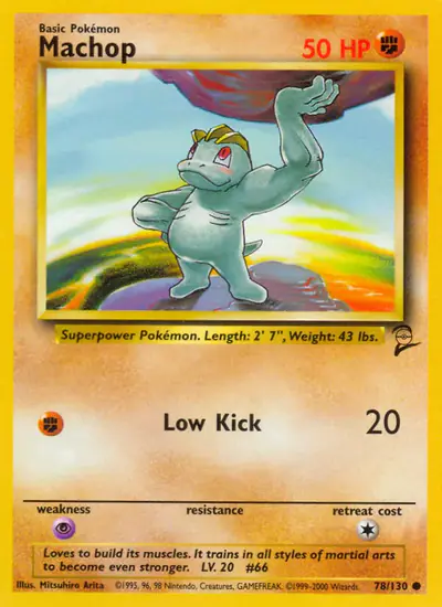 Image de la carte Pokemon Machop 78/130