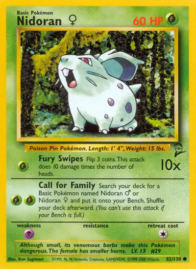 Image de la carte Pokemon Nidoran ♀ 82/130