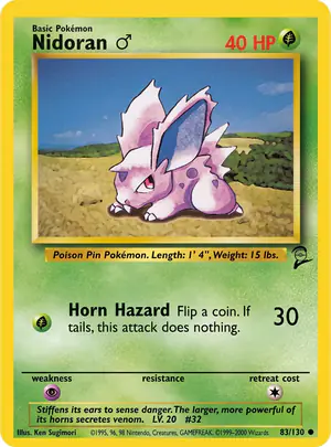 Nidoran ♂ 83/130