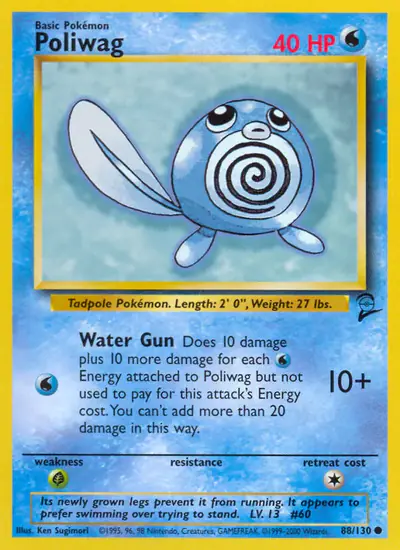 Image de la carte Pokemon Poliwag 88/130