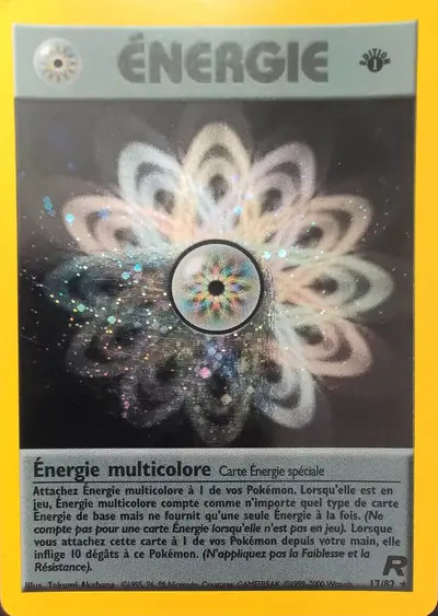 Image de la carte Pokemon Énergie multicolore (Édition 1) 17/82