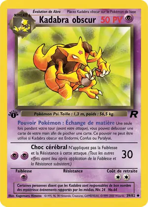 Kadabra Obscur 39/82