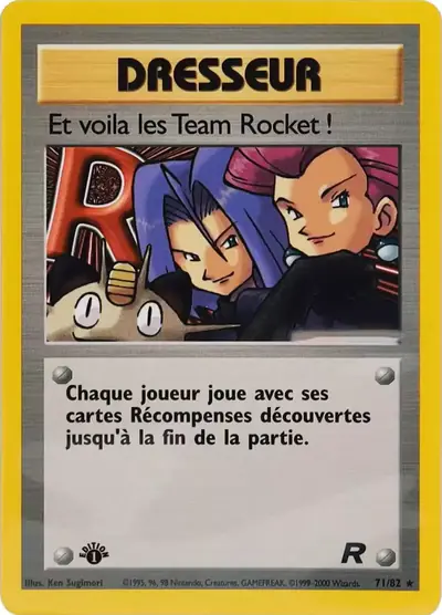 Image de la carte Pokemon Et voila les Team Rocket ! (Édition 1) 71/82