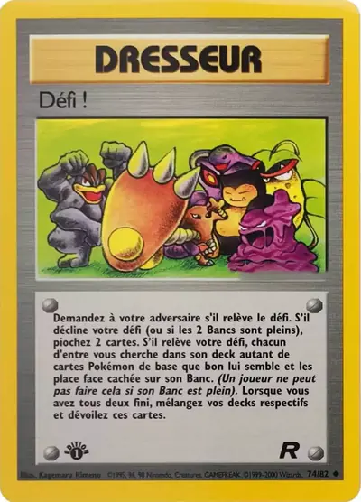 Image de la carte Pokemon Défi ! (Édition 1) 74/82