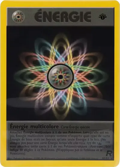Image de la carte Pokemon Énergie multicolore (Édition 1) 80/82