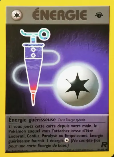 Image de la carte Pokemon Énergie guérisseuse (Édition 1) 81/82