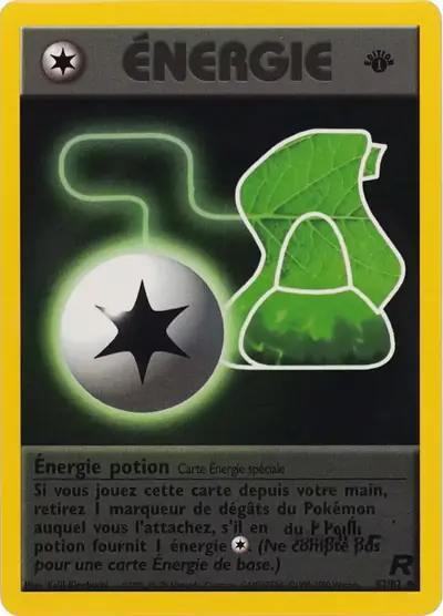 Image de la carte Pokemon Énergie potion (Édition 1) 82/82