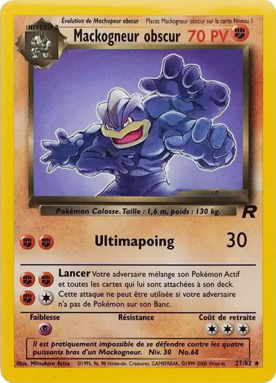 Image de la carte Pokemon Mackogneur Obscur 27/82