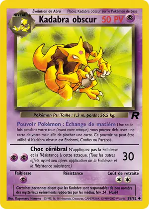 Kadabra Obscur 39/82