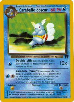 Image de la carte Pokemon Carabaffe Obscur 46/82