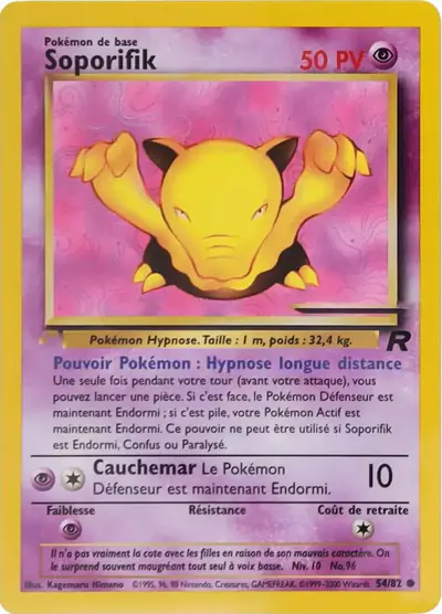 Image de la carte Pokemon Soporifik 54/82