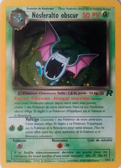 Image de la carte Pokemon Nosferalto Obscur 7/82