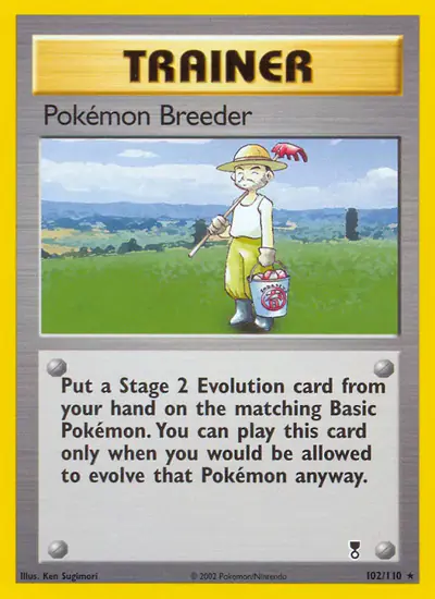 Image de la carte Pokemon Pokémon Breeder 102/110