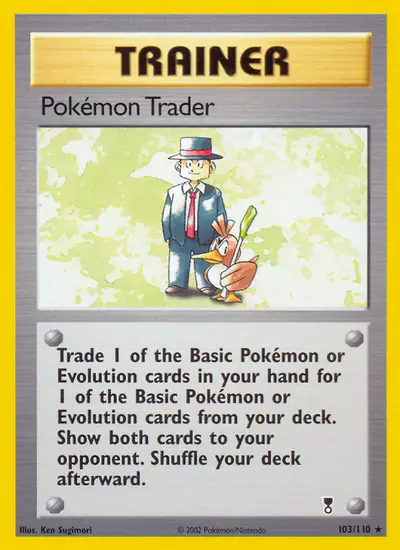 Image de la carte Pokemon Pokémon Trader 103/110