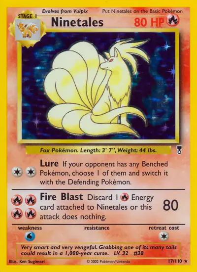 Image de la carte Pokemon Ninetales 17/110