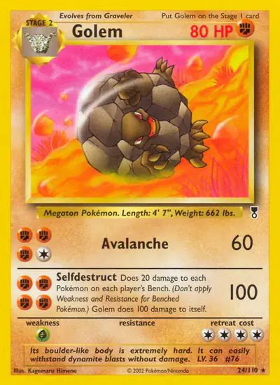 Image de la carte Pokemon Grolem 24/110