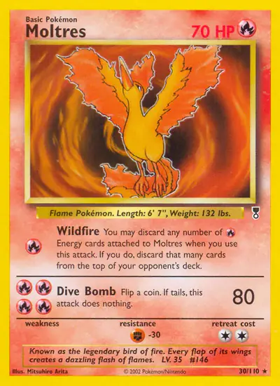 Image de la carte Pokemon Moltres 30/110