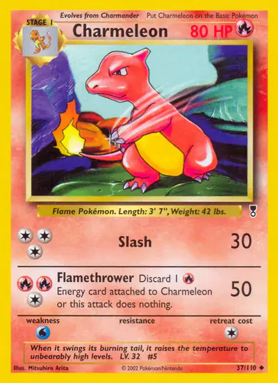 Image de la carte Pokemon Charmeleon 37/110