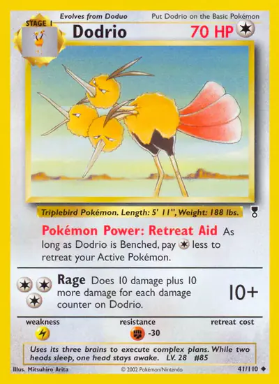 Image de la carte Pokemon Dodrio 41/110