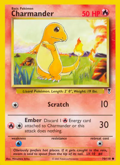 Image de la carte Pokemon Salamèche 70/110
