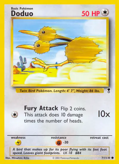 Image de la carte Pokemon Doduo 71/110