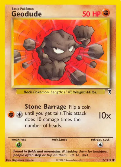 Image de la carte Pokemon Geodude 77/110