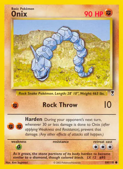 Image de la carte Pokemon Onix 84/110