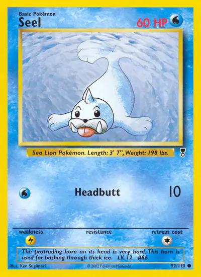 Image de la carte Pokemon Otaria 92/110