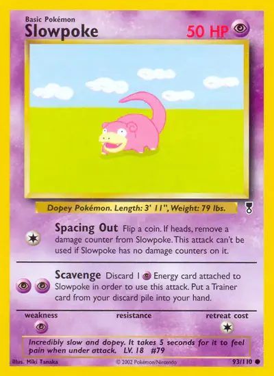 Image de la carte Pokemon Slowpoke 93/110