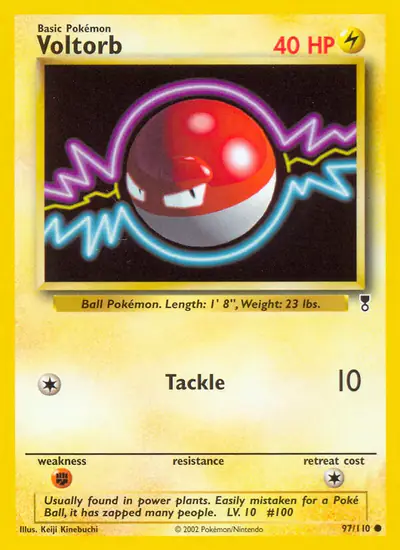 Image de la carte Pokemon Voltorb 97/110