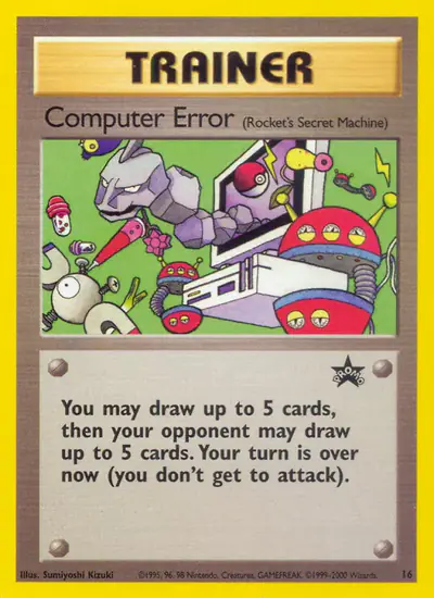 Image de la carte Pokemon Erreur Informatique 16/53