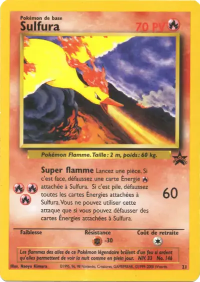 Image de la carte Pokemon Sulfura 21/53