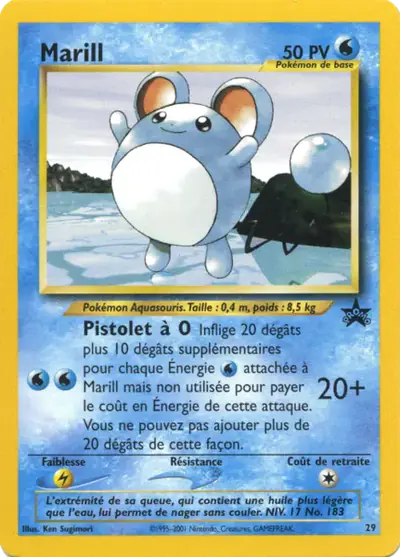 Image de la carte Pokemon Marill 29/53