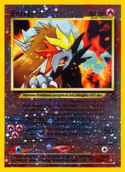 Image de la carte Pokemon Entei 34/53