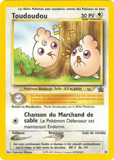 Image de la carte Pokemon Toudoudou 36/53