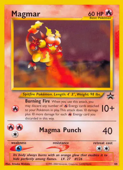 Image de la carte Pokemon Magmar 44/53