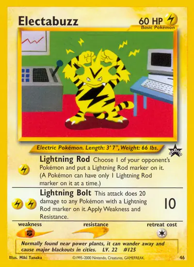 Image de la carte Pokemon Élektek 46/53
