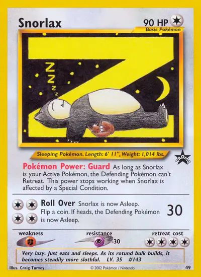 Image de la carte Pokemon Ronflex 49/53