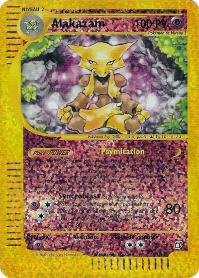 Image de la carte Pokemon Alakazam 1/12