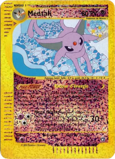 Image de la carte Pokemon Mentali 6/12