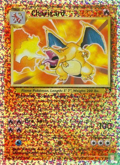 Image de la carte Pokemon Charizard S1/4
