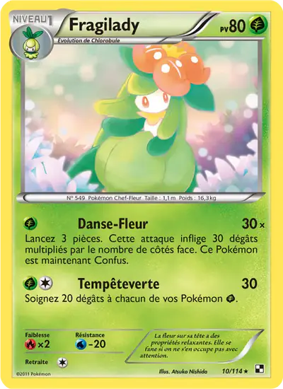 Image de la carte Pokemon Fragilady 10/114