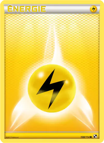 Image de la carte Pokemon Énergie Électrique 108/114