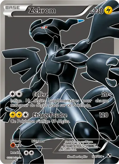 Image de la carte Pokemon Zekrom 114/114