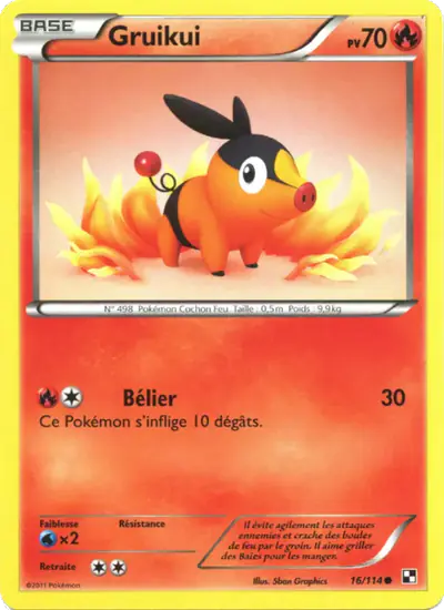 Image de la carte Pokemon Gruikui 16/114