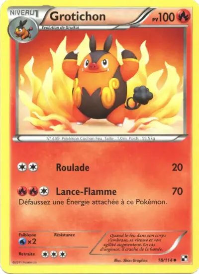 Image de la carte Pokemon Grotichon 18/114