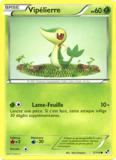 Image de la carte Pokemon Vipélierre 2/114