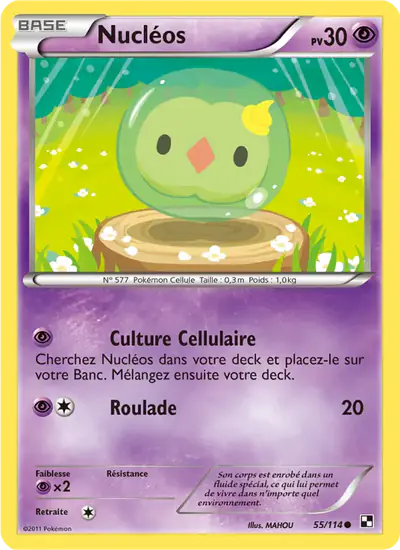 Image de la carte Pokemon Nucléos 55/114
